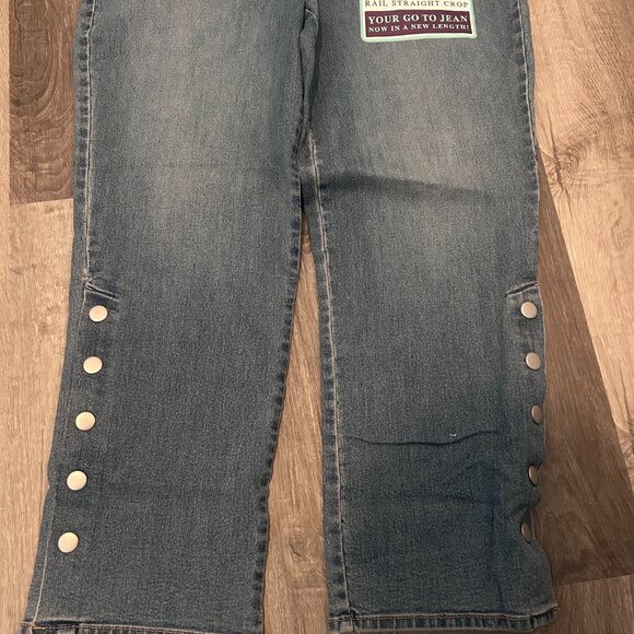 Gloria Vanderbilt Rail Straight Jeans - Picture 3 of 6